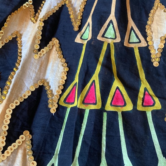 Bali Indonesia Print Wrap Skirt One Size - Picture 6 of 6